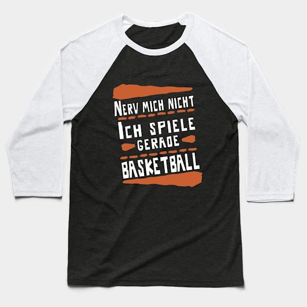 Basketball Männer korbleger Basketballspieler Baseball T-Shirt by FindYourFavouriteDesign